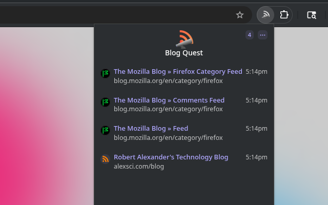 Blog Quest Screenshot